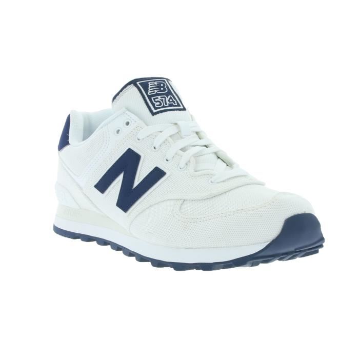 new balance 574 blanc et bleu